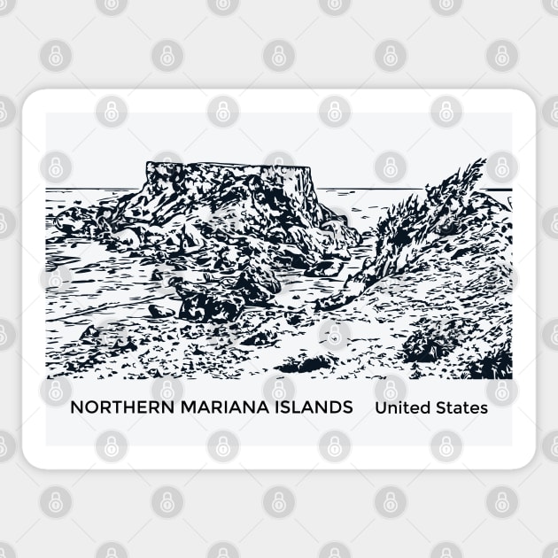 Northern Mariana Islands Sticker by Lakeric